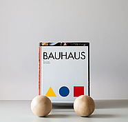 Стильна металева підставка для платівок та книг Two balls, фото 5