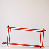 Контейнер для вінілових платівок Red Sticks (червоний), фото 2