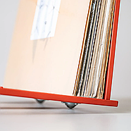 Контейнер для вінілових платівок Red Sticks (червоний), фото 8