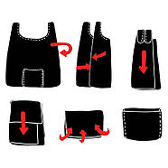 Складна сумка для покупок "Борщовий набір", фото 4