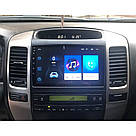 Штатна магнітола Toyota PRADO 2004+ Автомагнітола андроїд 2DIN, головний пристрій для туота прадо, фото 5