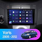 Штатна магнітола андроїд TOYOTA Yaris/Vios 2005-12 Автомагнітола 2дин 2/32, штатний головний пристрій Tota, фото 4