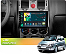 Штатна магнітола андроїд HYUNDAI-GETZ 2002-11 9 Автомагнітола 2дин 2/32, штатний головний пристрій хюндів, фото 4