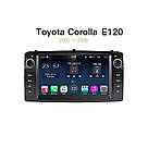 Штатна магнітола андроїд TOYOTA Corolla E120 BYD Автомагнітола 2дин 4/32, штатний головний пристрій Tota, фото 3