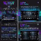 Універсальна Mагнітола K7862- 9'' IPS DSP with carplay(4+32+4G sim) 8 Core Android 12 RGB, фото 4