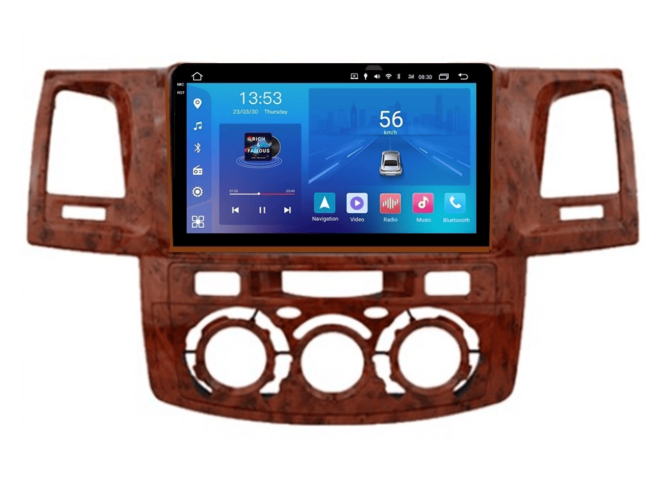 Штатна магнітола андроїд TOYOTA Fortuner/Hilux Автомагнітола 2 дин 2/32, штатний головний пристрій Tota, фото 1