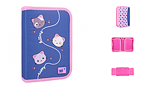 Пенал твердий YES одинарний з двома клапанми HP-04 Meow-Meow 533623