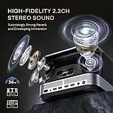 Проектор Aurzen Dolby Audio BOOM 3-F503 з Wi-Fi / Мультимедіапроектор для домашнього кінотеатру, фото 5