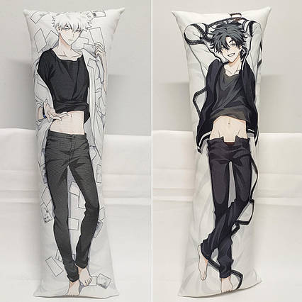 Дакімакура Агенти часу Сяоші Чен та Гуан Лу (54см х 18см) /Link Click | Аніме подушка