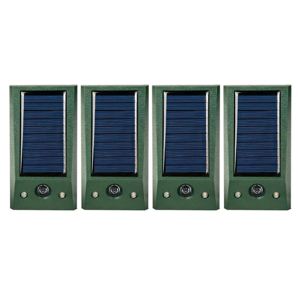 Водонепроникний сонячний відлякувач тварин, ультразвуковий відлякувач кротів із датчиком руху., фото 1