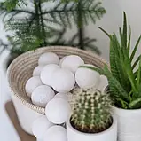 Гірлянда-нічник бавовняні ліхтарики CBL Біла 20 шт., 3.7 м, фото 3