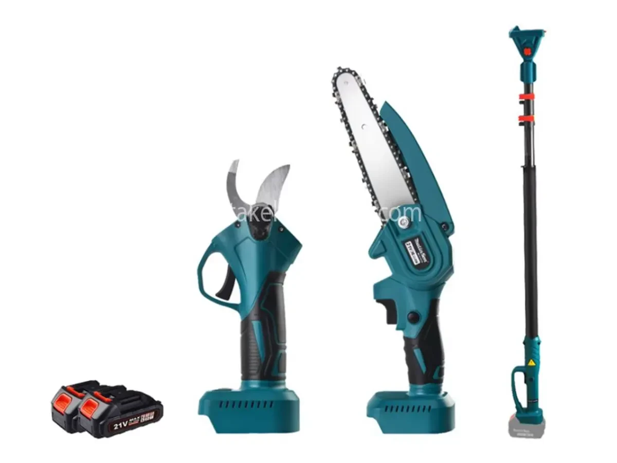 Набір інструментів 3 в 1 Мініпилка Секатор Подовжувач 4шт 6216, фото 1