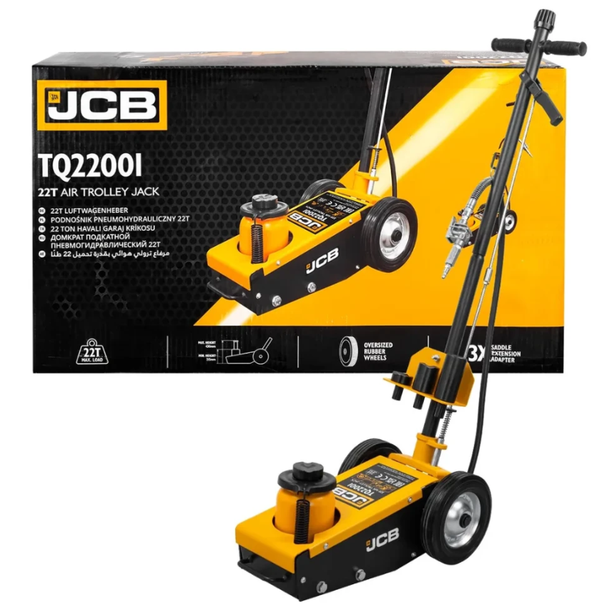 Домкрат пневматично-гідравлічний 22т JCB Tools JCB-TQ22001