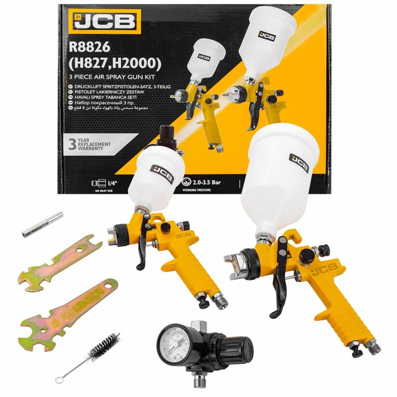 Комплект фарбопультів JCB Tools JCB-R8826