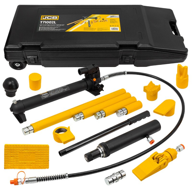 Портативний набір для кузовного ремонту 10т JCB Tools JCB-T71002L, фото 1