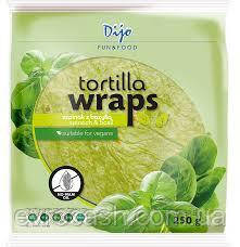 Тортилья Dijo мультизернова шпинат+базилік 250 гр, фото 1