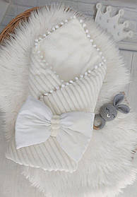 Зимовий конверт на виписку конверт-ковдра трансформер зі знімним наповнювачем