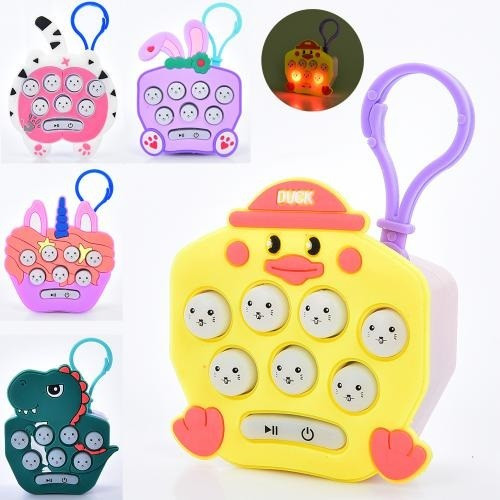 Гра електронна FG240428016Q брелок 9см тренуй пам'ять мікс видів муз. бат. (таб.)