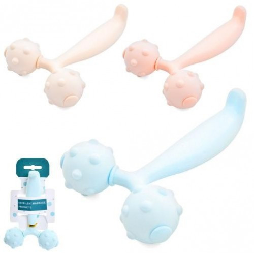 Масажер MS 4106 для шиї тіла 3 кольори лист 9 5-15-3 5 см.