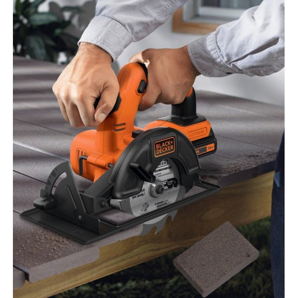 Пила циркулярная аккумуляторная BLACK+DECKER BDCCS18 (США/Китай) - фото 4 - id-p477524087