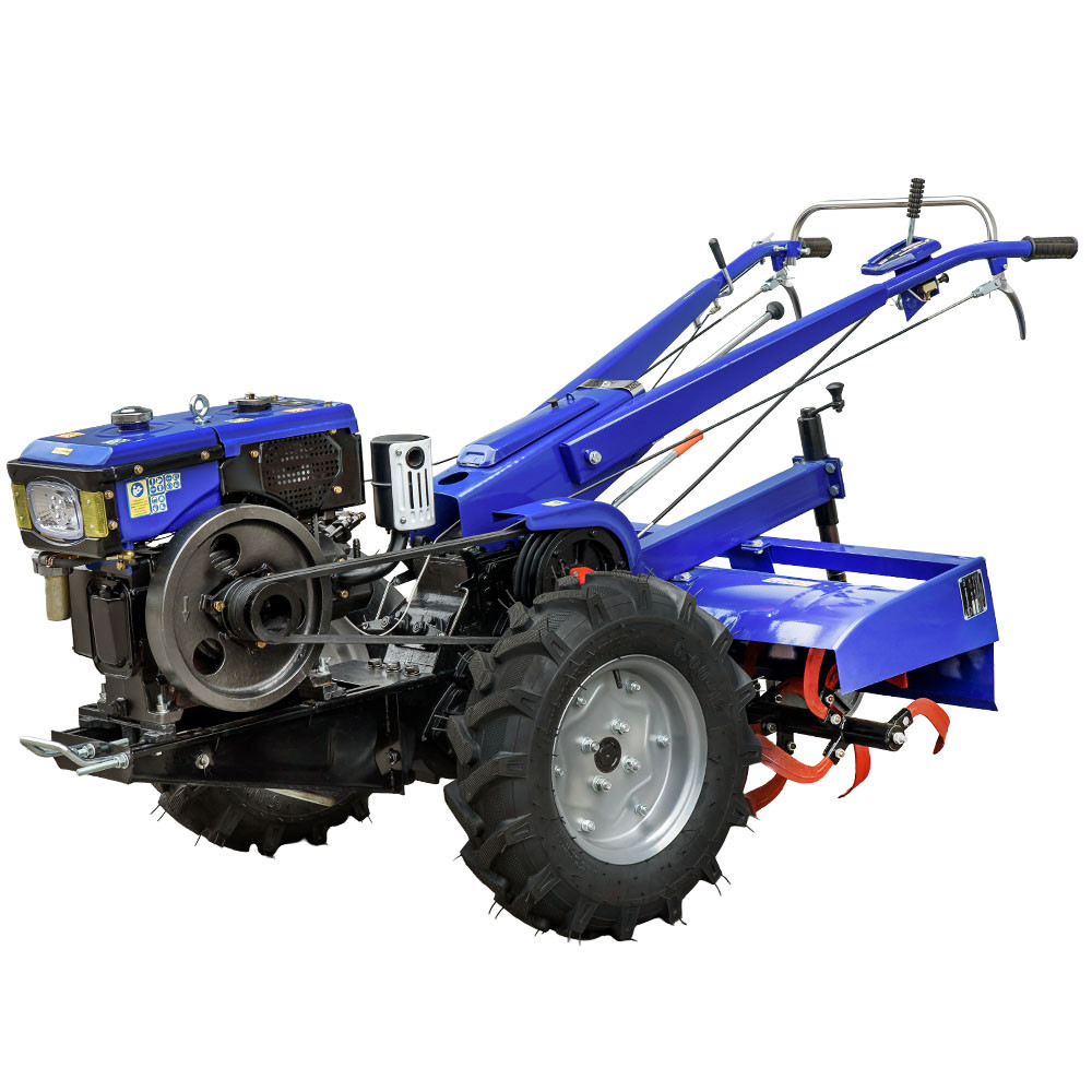 Мотоблок дизельний Powercraft МБ1080Д+фреза (заводське паковання), фото 1