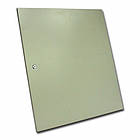 Двері суцільнометалеві 15U до шаф , сіра