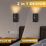 Сучасний світильник ZEROUNO для спальні, комплект із 2 предметів, фото 5