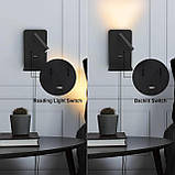 Сучасний світильник ZEROUNO для спальні, комплект із 2 предметів, фото 6