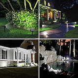 Вуличний світильник WELALO [6 шт./52 світлодіода/3 режими сонячних точкових світильників на відкритому повітрі, фото 5