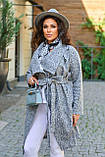 Жіночий кардиган букле 50-52 54-56 56-58 новинка 2025, фото 2
