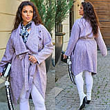 Жіночий кардиган букле 50-52 54-56 56-58 новинка 2025, фото 5