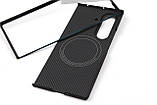 Карбоновий чохол для Samsung Galaxy Z Fold 7 (MagSafe) 600D Karbon case, фото 5