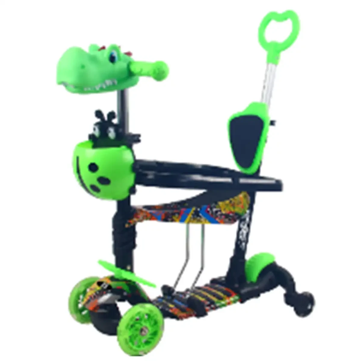 Самокат дитячий X-TREME KS-705K зелений (133970)