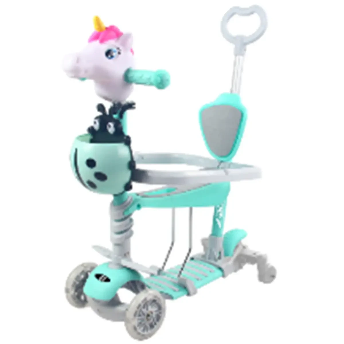 Самокат дитячий X-TREME KS-704U бірюзовий (133966)