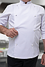 Кітель кухаря Lux Form Сантим водовідштовхувальний чоловічий рукав 3/4 білий, фото 3
