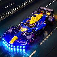 Комплект світлодіодного освітлення для гоночного авто, сумісний з Lego 77243