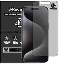 Гідрогелева плівка антишпигун Mietubl HD Privacy Screen Protector для iPhone 15 Pro