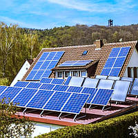 Сонячна станція 10кВт, 15кВт*год, в кредит, 10kW, 15kWh, під ключ, з LiFePO4, літієвими акумуляторами, в оплату частинами