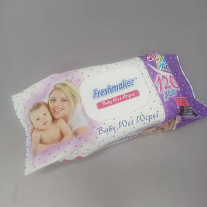 Серветки вологі Freshmarket 120шт