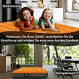 Надувний матрац Luxchoice самонадувальне двоспальне ліжко 203 x 152 x 22 см, фото 5