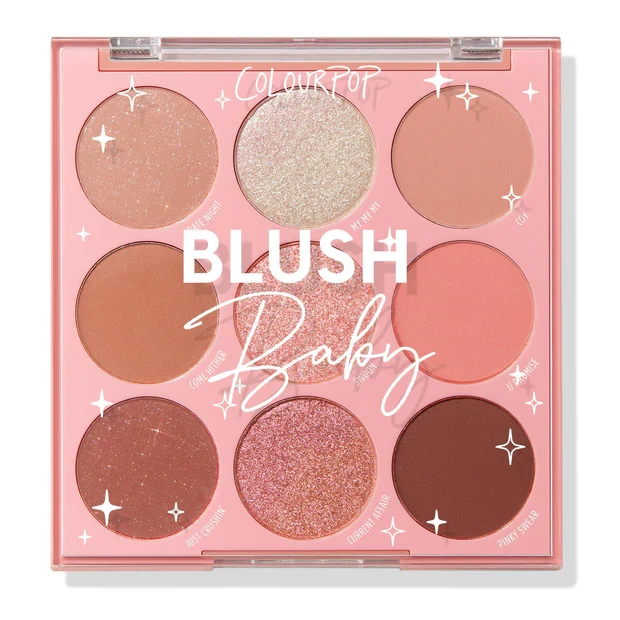 Палетка тіней для повік ColourPop Blush Baby, фото 1