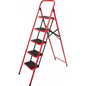 Сходи Технолог T-950 на 5 ступенів 95 см Red