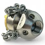 Насадка ланцюгова для промивки каналізації QP-4240 (70 л/хв, 360° М22), фото 5