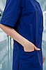Костюм медичний Lux Form Універсал синій унісекс, фото 3