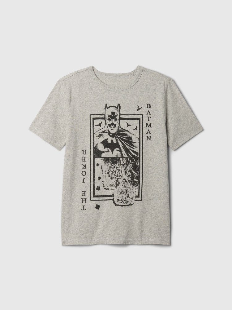 Дитяча футболка з принтом Batman GAP 1159842358 (Сірий M), фото 1