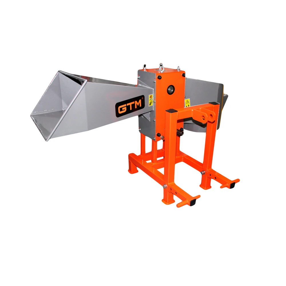 Професійний подрібнювач гілок дроворуб GTM LC80PTO від ВВП трактора (82921)