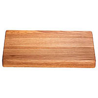 Кухонна обробна дошка дерев'яна 45×30 см прямокутна Lugi C35W300450D