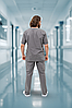 Костюм медичний Lux Form Універсал сірий унісекс, фото 5