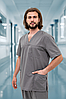 Костюм медичний Lux Form Універсал сірий унісекс, фото 3