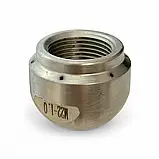 Каналопромивна насадка (форсунка) QP3367 (280 бар М22) пробивна насадка, фото 2